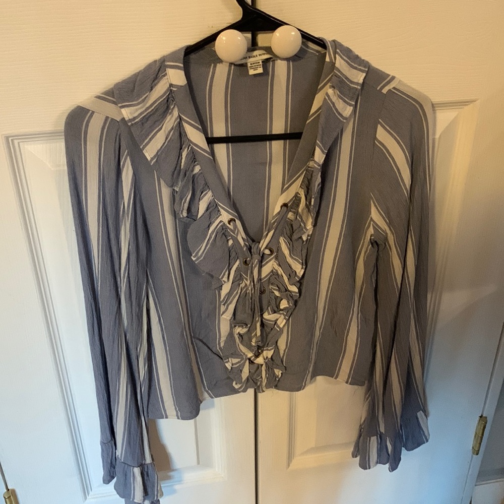 American eagle Boho flowy top